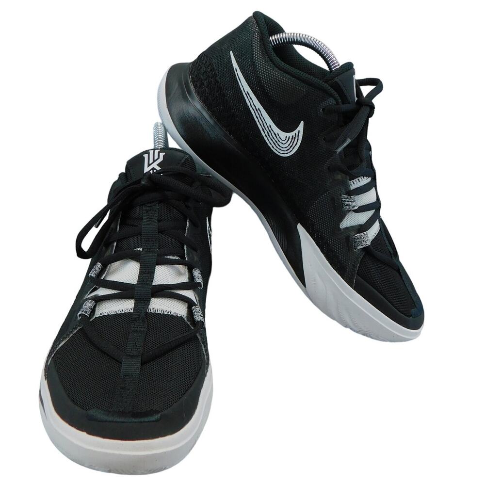 Nike Men's Kyrie Flytrap 6 Black and White Sneakers - Size 9 - Picture 3 of 8